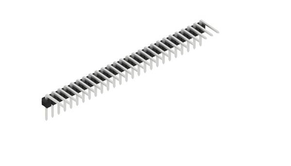 Fischer Elektronik Stiftleiste (Standard) Anzahl Reihen: 1 10056154 10St.