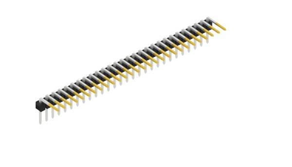 Fischer Elektronik Stiftleiste (Standard) Anzahl Reihen: 1 SL308028S 10St.