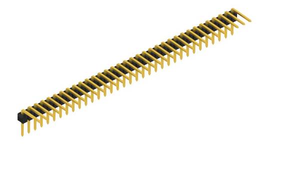 Fischer Elektronik Stiftleiste (Standard) Anzahl Reihen: 1 SL308034G 10St.
