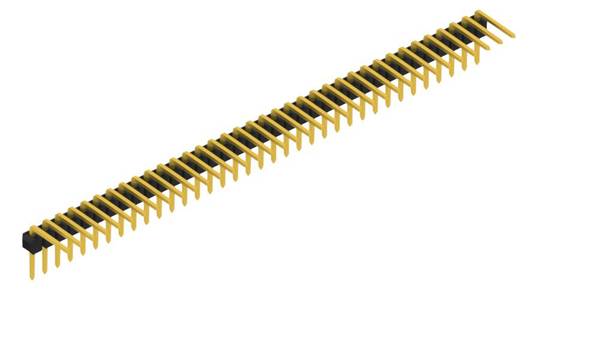 Fischer Elektronik Stiftleiste (Standard) Anzahl Reihen: 1 10056157 10St.