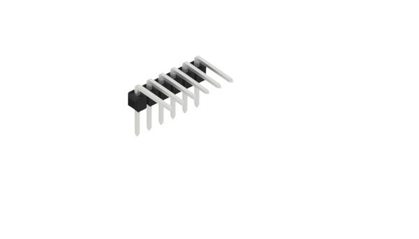Fischer Elektronik Stiftleiste (Standard) Anzahl Reihen: 1 10056128 10St.