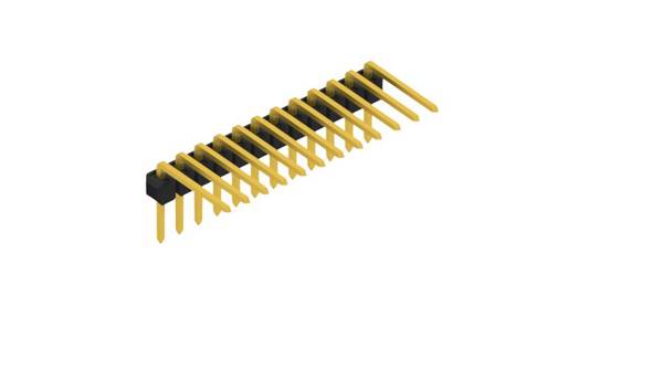 Fischer Elektronik Stiftleiste (Standard) Anzahl Reihen: 1 10056180 10St.