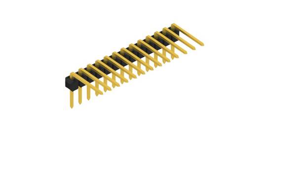 Fischer Elektronik Stiftleiste (Standard) Anzahl Reihen: 1 SL310113G 10St.