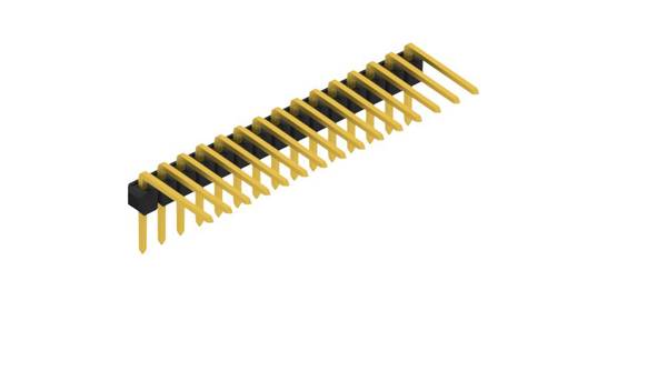 Fischer Elektronik Stiftleiste (Standard) Anzahl Reihen: 1 10056182 10St.
