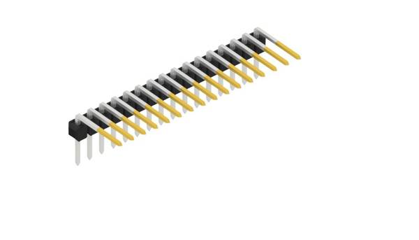 Fischer Elektronik Stiftleiste (Standard) Anzahl Reihen: 1 10056184 10St.