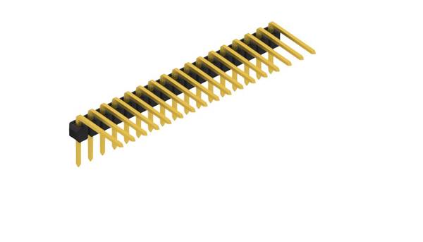 Fischer Elektronik Stiftleiste (Standard) Anzahl Reihen: 1 10056185 10St.