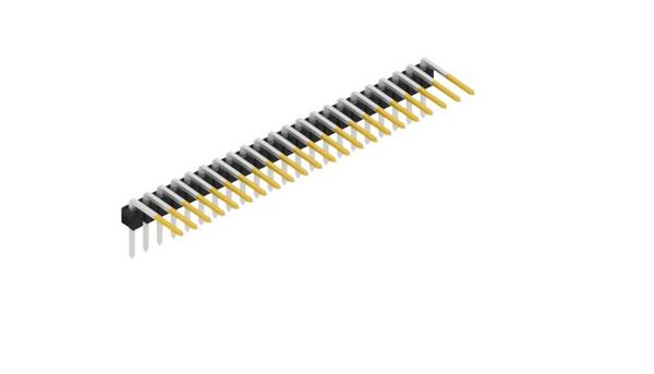 Fischer Elektronik Stiftleiste (Standard) Anzahl Reihen: 1 SL310122S 10St.