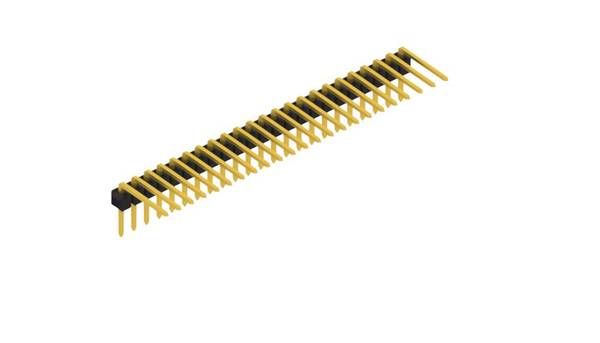 Fischer Elektronik Stiftleiste (Standard) Anzahl Reihen: 1 SL310123G 10St.