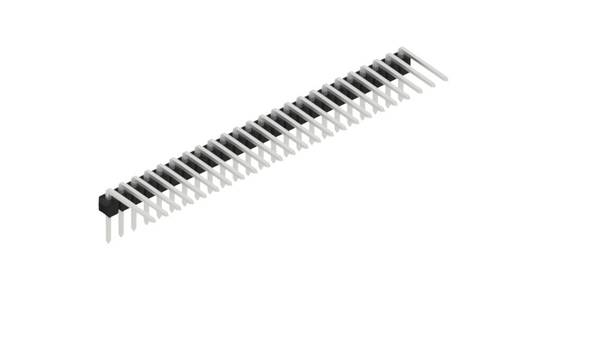 Fischer Elektronik Stiftleiste (Standard) Anzahl Reihen: 1 SL310124Z 10St.