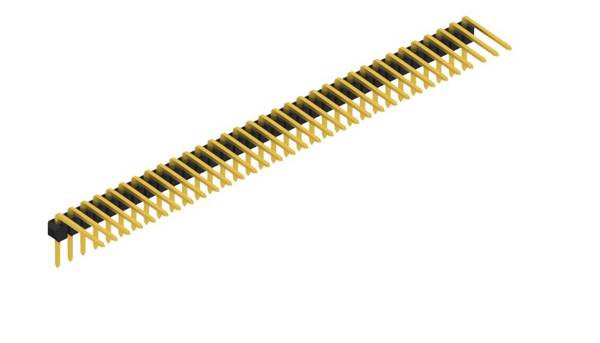 Fischer Elektronik Stiftleiste (Standard) Anzahl Reihen: 1 SL310133G 10St.