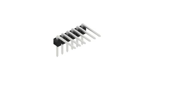 Fischer Elektronik Stiftleiste (Standard) Anzahl Reihen: 1 10056172 10St.