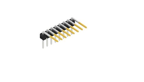Fischer Elektronik Stiftleiste (Standard) Anzahl Reihen: 1 SL31018S 10St.