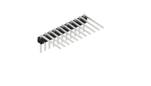 Fischer Elektronik Stiftleiste (Standard) Anzahl Reihen: 1 SL313111Z 10St.