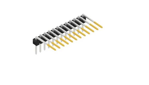 Fischer Elektronik Stiftleiste (Standard) Anzahl Reihen: 1 SL313112S 10St.