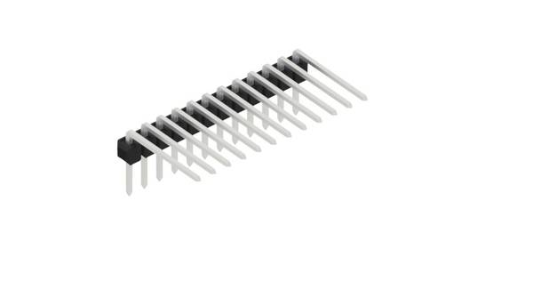 Fischer Elektronik Stiftleiste (Standard) Anzahl Reihen: 1 SL313112Z 10St.