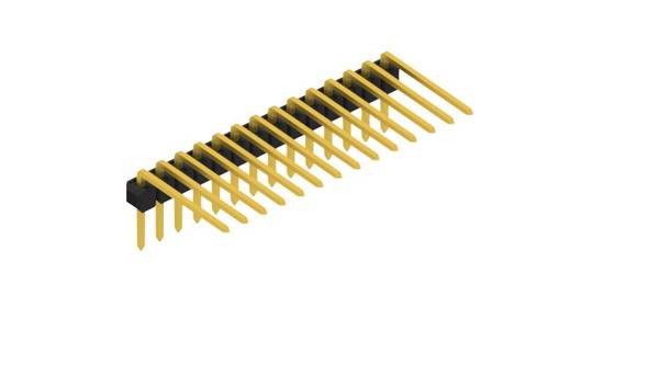 Fischer Elektronik Stiftleiste (Standard) Anzahl Reihen: 1 10056211 10St.