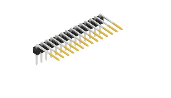 Fischer Elektronik Stiftleiste (Standard) Anzahl Reihen: 1 SL313114S 10St.