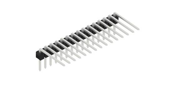 Fischer Elektronik Stiftleiste (Standard) Anzahl Reihen: 1 10080316 10St.