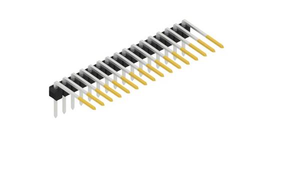 Fischer Elektronik Stiftleiste (Standard) Anzahl Reihen: 1 SL313116S 10St.