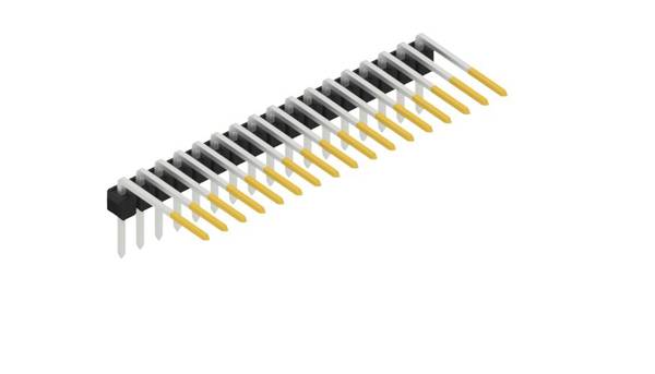 Fischer Elektronik Stiftleiste (Standard) Anzahl Reihen: 1 SL313117S 10St.