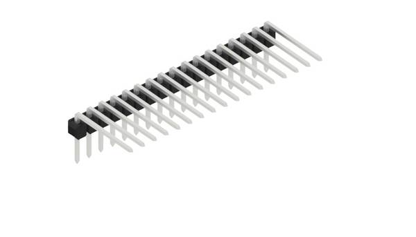 Fischer Elektronik Stiftleiste (Standard) Anzahl Reihen: 1 SL313117Z 10St.