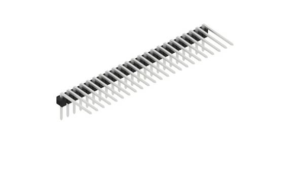 Fischer Elektronik Stiftleiste (Standard) Anzahl Reihen: 1 SL313123Z 10St.