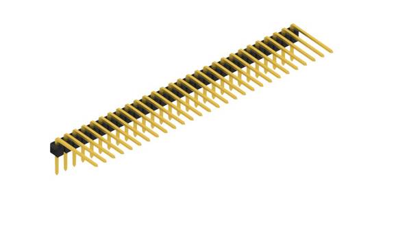 Fischer Elektronik Stiftleiste (Standard) Anzahl Reihen: 1 SL313128G 10St.