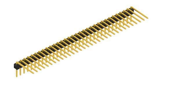 Fischer Elektronik Stiftleiste (Standard) Anzahl Reihen: 1 10056220 10St.
