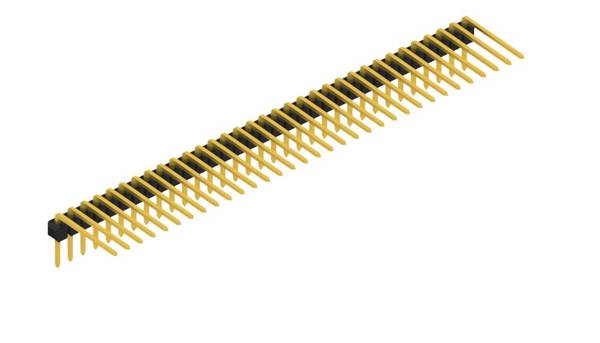 Fischer Elektronik Stiftleiste (Standard) Anzahl Reihen: 1 SL313133G 10St.