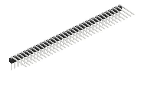 Fischer Elektronik Stiftleiste (Standard) Anzahl Reihen: 1 10134702 10St.