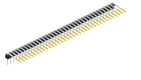 Fischer Elektronik Stiftleiste (Standard) Anzahl Reihen: 1 10056223 10St.