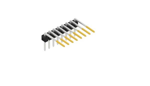 Fischer Elektronik Stiftleiste (Standard) Anzahl Reihen: 1 SL31318S 10St.