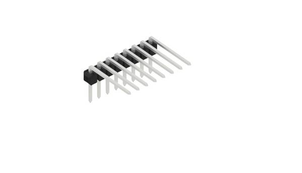 Fischer Elektronik Stiftleiste (Standard) Anzahl Reihen: 1 10056207 10St.