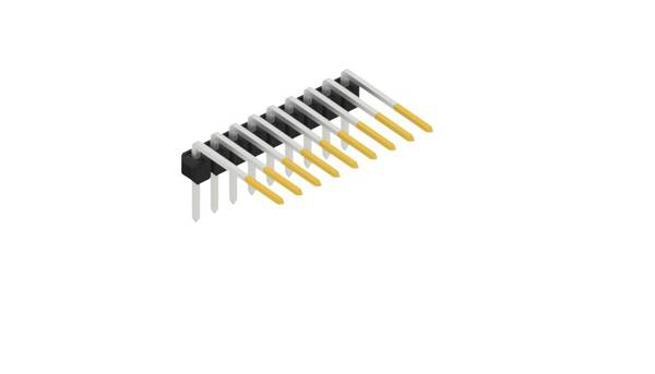 Fischer Elektronik Stiftleiste (Standard) Anzahl Reihen: 1 SL31319S 10St.