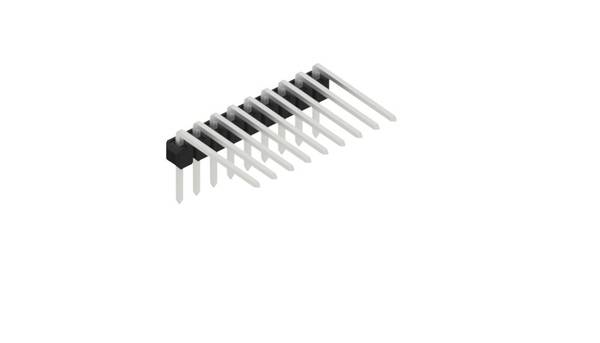 Fischer Elektronik Stiftleiste (Standard) Anzahl Reihen: 1 10167009 10St.