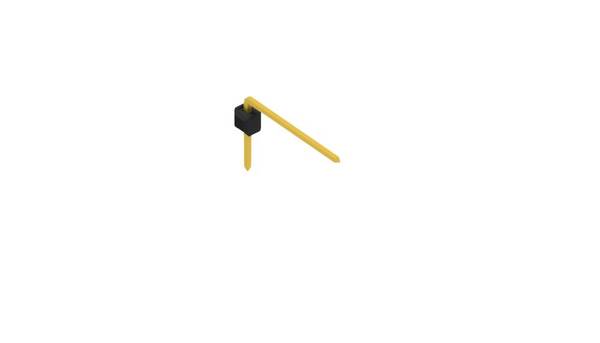 Fischer Elektronik Stiftleiste (Standard) Anzahl Reihen: 1 SL31521G 10St.