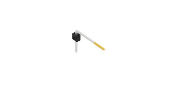 Fischer Elektronik Stiftleiste (Standard) Anzahl Reihen: 1 SL31521S 10St.