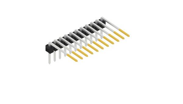 Fischer Elektronik Stiftleiste (Standard) Anzahl Reihen: 1 SL315211S 10St.