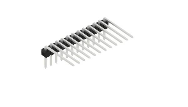 Fischer Elektronik Stiftleiste (Standard) Anzahl Reihen: 1 10056235 10St.