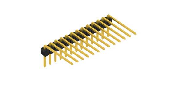 Fischer Elektronik Stiftleiste (Standard) Anzahl Reihen: 1 SL315213G 10St.