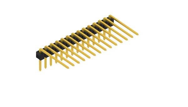 Fischer Elektronik Stiftleiste (Standard) Anzahl Reihen: 1 SL315214G 10St.