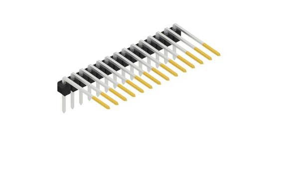 Fischer Elektronik Stiftleiste (Standard) Anzahl Reihen: 1 SL315214S 10St.