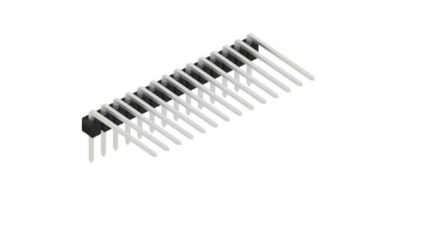 Fischer Elektronik Stiftleiste (Standard) Anzahl Reihen: 1 10056236 10St.