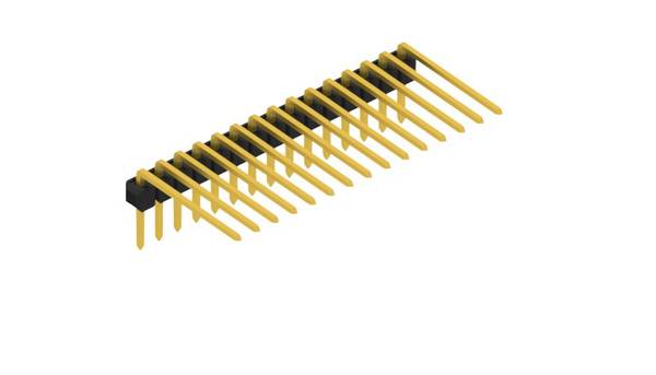 Fischer Elektronik Stiftleiste (Standard) Anzahl Reihen: 1 10056237 10St.