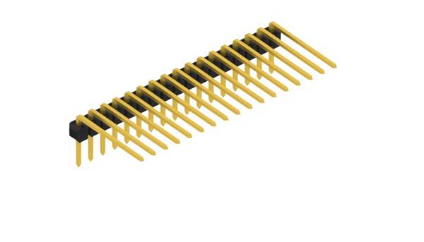 Fischer Elektronik Stiftleiste (Standard) Anzahl Reihen: 1 SL315217G 10St.
