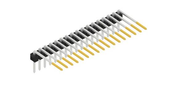 Fischer Elektronik Stiftleiste (Standard) Anzahl Reihen: 1 SL315217S 10St.