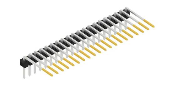 Fischer Elektronik Stiftleiste (Standard) Anzahl Reihen: 1 SL315220S 10St.
