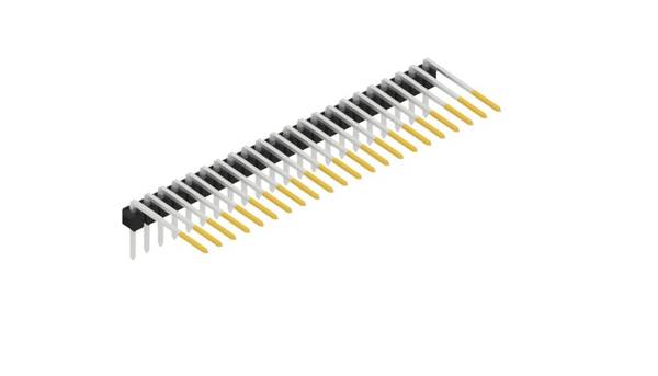 Fischer Elektronik Stiftleiste (Standard) Anzahl Reihen: 1 SL315222S 10St.