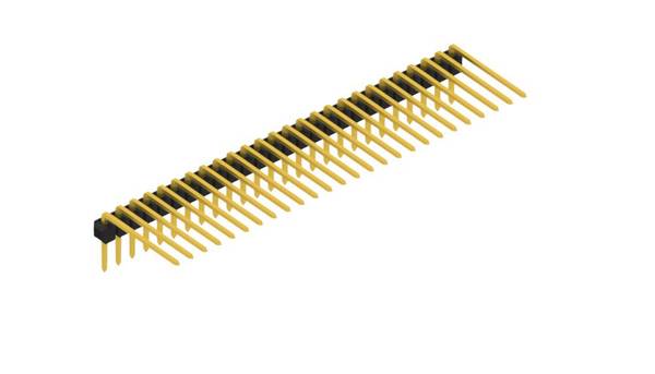 Fischer Elektronik Stiftleiste (Standard) Anzahl Reihen: 1 SL315226G 10St.