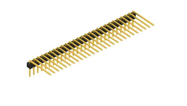 Fischer Elektronik Stiftleiste (Standard) Anzahl Reihen: 1 SL315227G 10St.